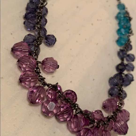 Multi-Color Statement Necklace - Picture 2 of 3